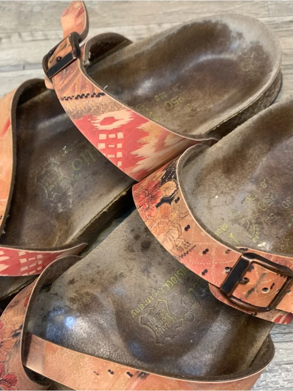 Birkenstock Papillio Mayari Strappy Buckle Floral Sandals - Picture 3 of 10